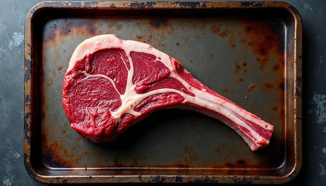 Free ai generated ribeye raw illustration
