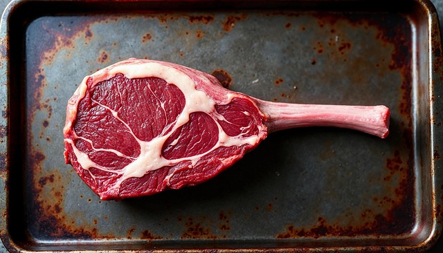 Free ai generated ribeye raw illustration