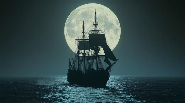 Free ai generated sailing ship ship illustration