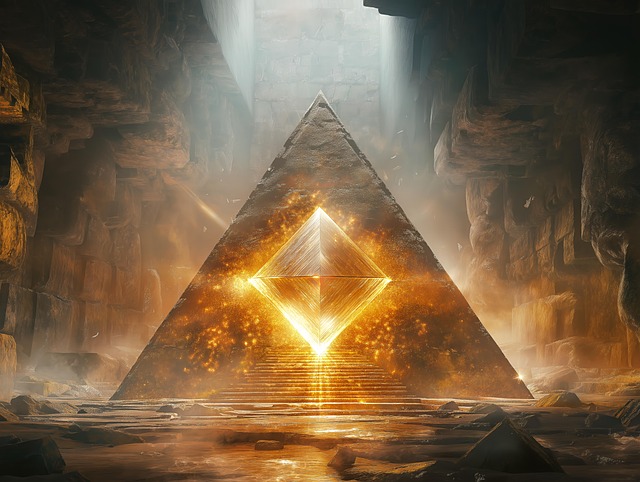 Pyramid Core Download Ancient Pyramid, Mystical Energy, Glowing Pyramid Core ...