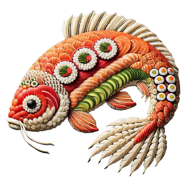 Ai Generiert, Sushi, Fische
