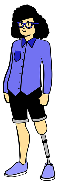 Free woman happy female illustration