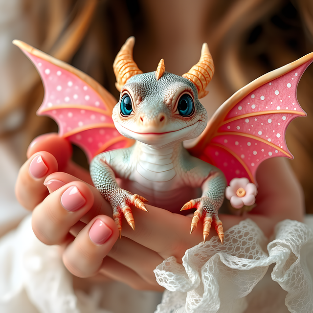 Free ai generated dragon nature illustration