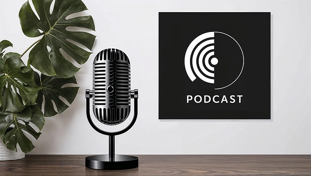 Free ai generated podcast headphones illustration
