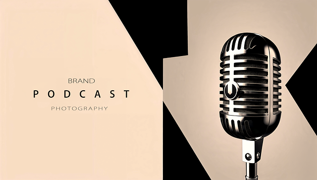 Free ai generated podcast microphone illustration