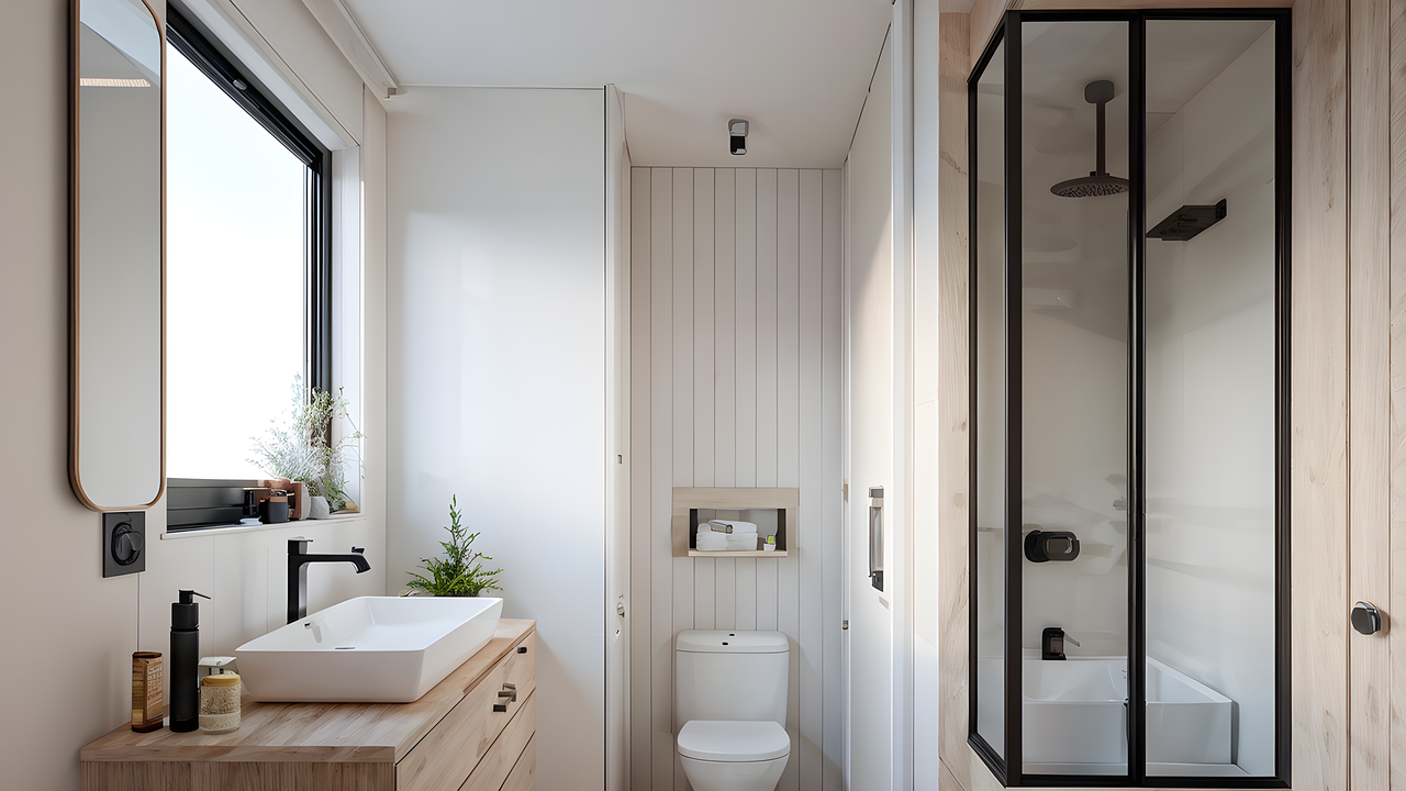 Curated visual reference: Picture Idea: Download Tiny House Minimalist Living Small Space Royalty Free Stock