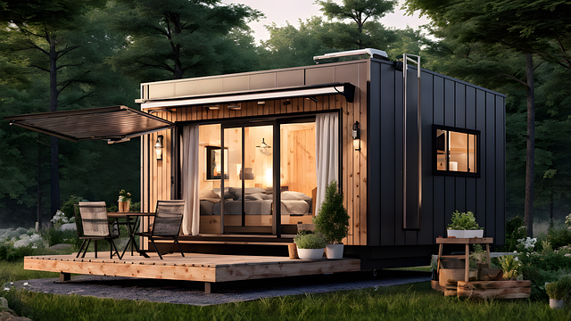 Free ai generated house building illustration