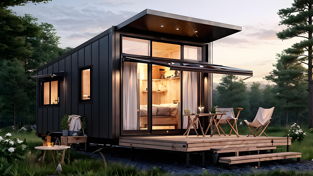 Free ai generated house building illustration