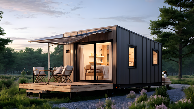 Free ai generated house building illustration