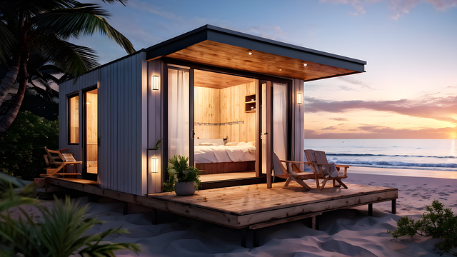 Free ai generated house building illustration