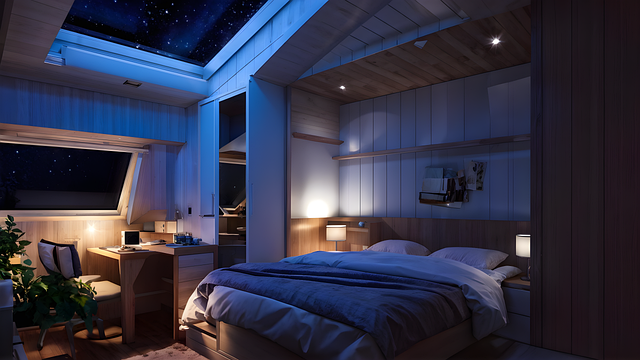 Free ai generated tiny house minimalist living illustration