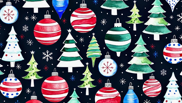 Free ai generated christmas christmas card illustration
