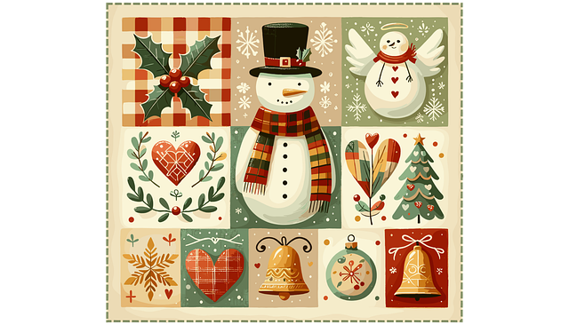 Free ai generated christmas decoration illustration