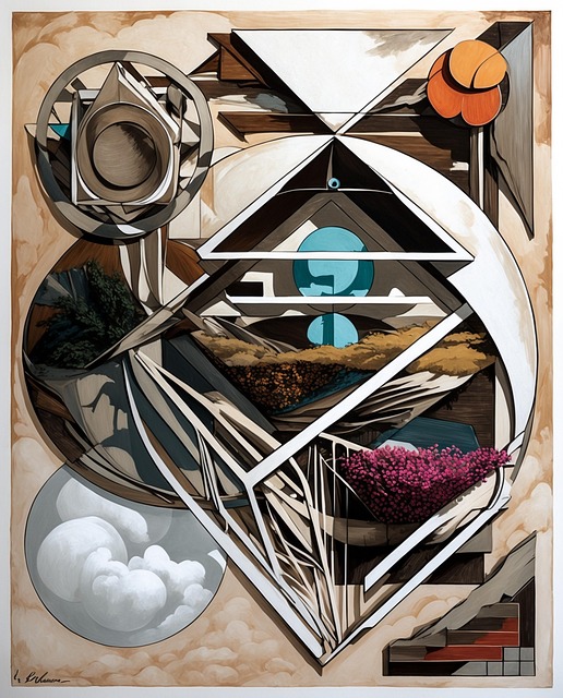 Ai Generiert, Abstrakt, Kunst, Schablone