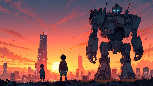 Free Ai Generated City illustration and picture