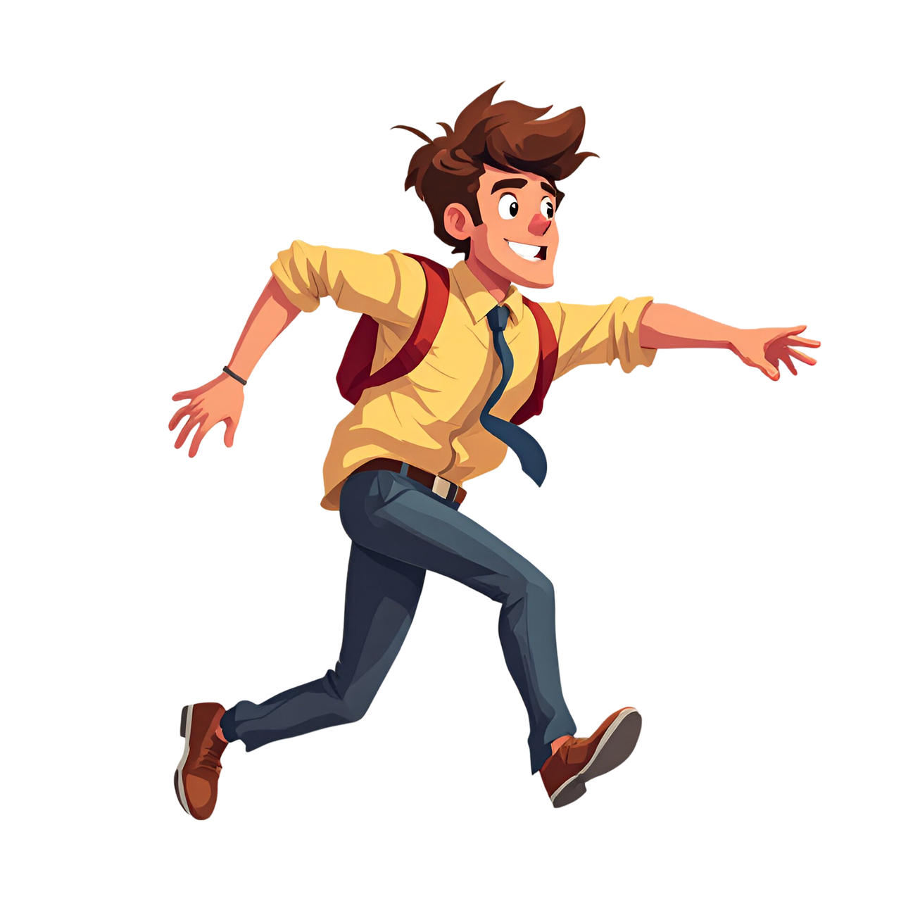 Download Man, Hurry, Rushing. Royalty-Free Stock Illustration Image ...