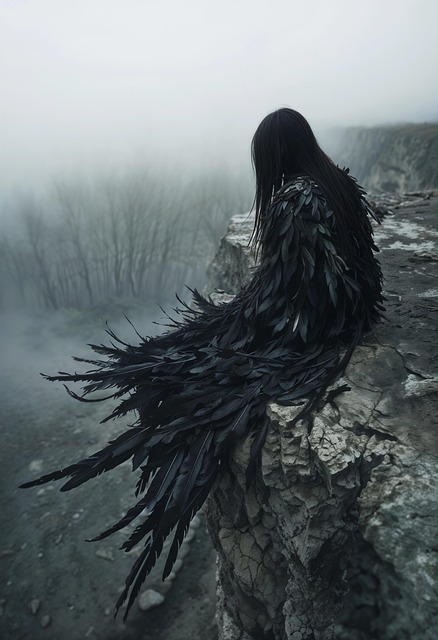 Download free HD stock image of Ai Generated Fallen Free ai generated fallen angel illustration