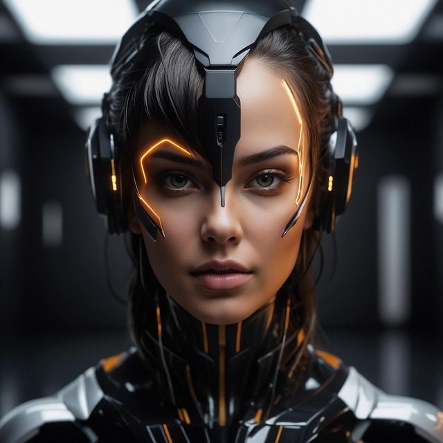 Download free HD stock image of Ai Generated Robot Free ai generated robot cyborg illustration