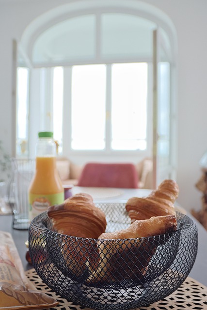 Free Breakfast Croissants photo and picture