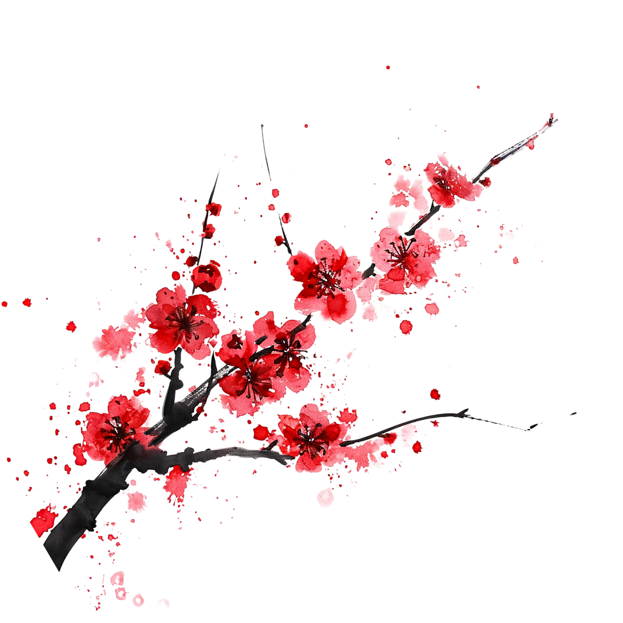 Flor De Fresno Y Primavera Alegre [SDCB-EN014] Común
