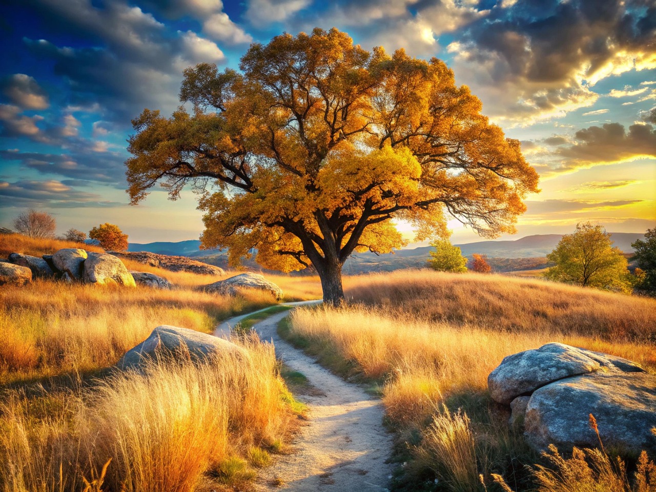 Download Autumn, Field, Forest. Royalty-Free Stock Illustration Image ...
