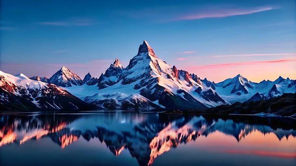 Free Mountain Nature illustration and picture