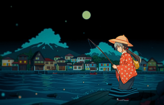 Free Anime Nature illustration and picture