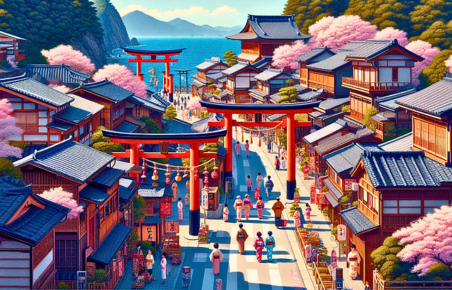 Free Japan Nature illustration and picture