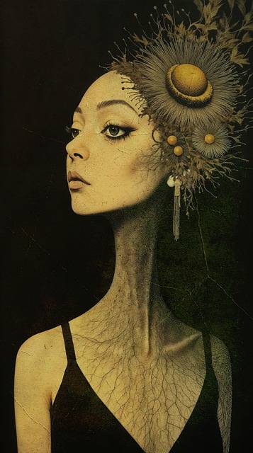 Free ai generated woman figure illustration