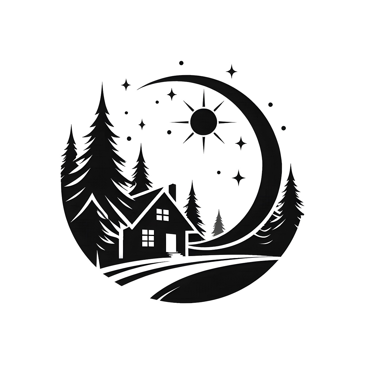 Download free HD stock image of Ai Generated Christmas Free ai generated christmas holiday illustration