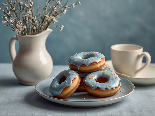 Free ai generated donuts food illustration