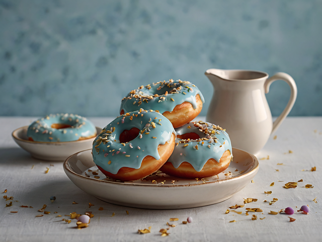 Download free HD stock image of Ai Generated Donuts Free ai generated donuts food illustration