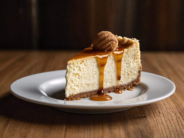 Free ai generated cinnamon cheesecake illustration