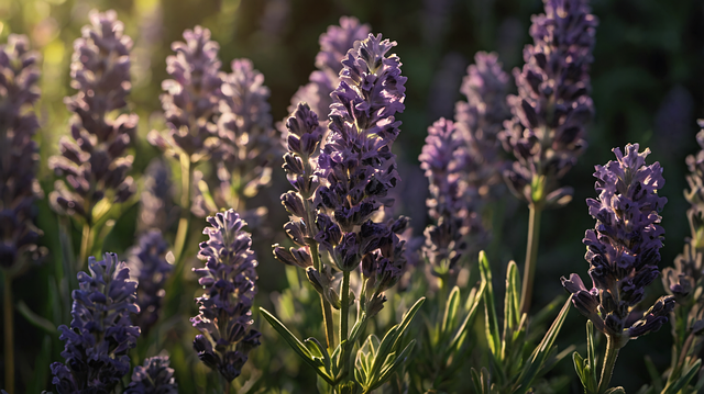 Download free HD stock image of Ai Generated Lavander Free ai generated lavander flowers illustration