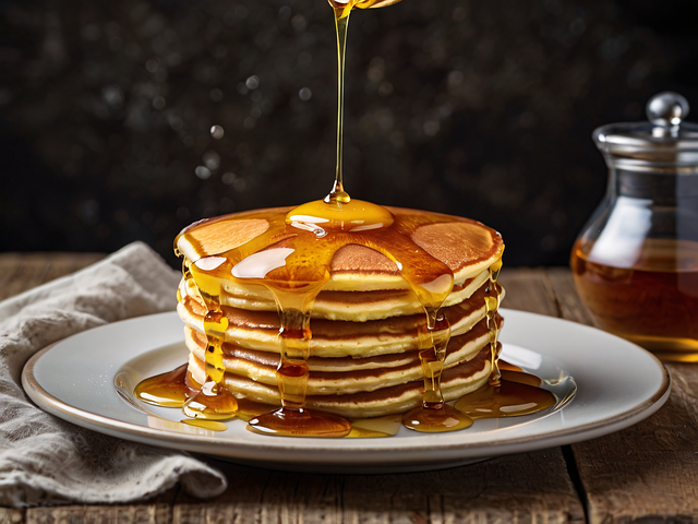 Free ai generated pancakes breakfast illustration