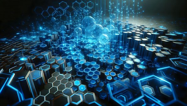 Free Ai Generated Blue illustration and picture