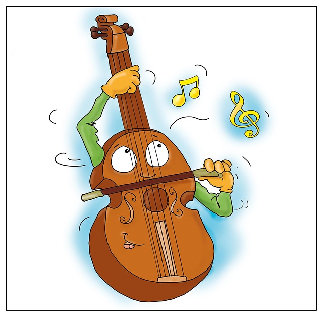 Free violin music instrument illustration