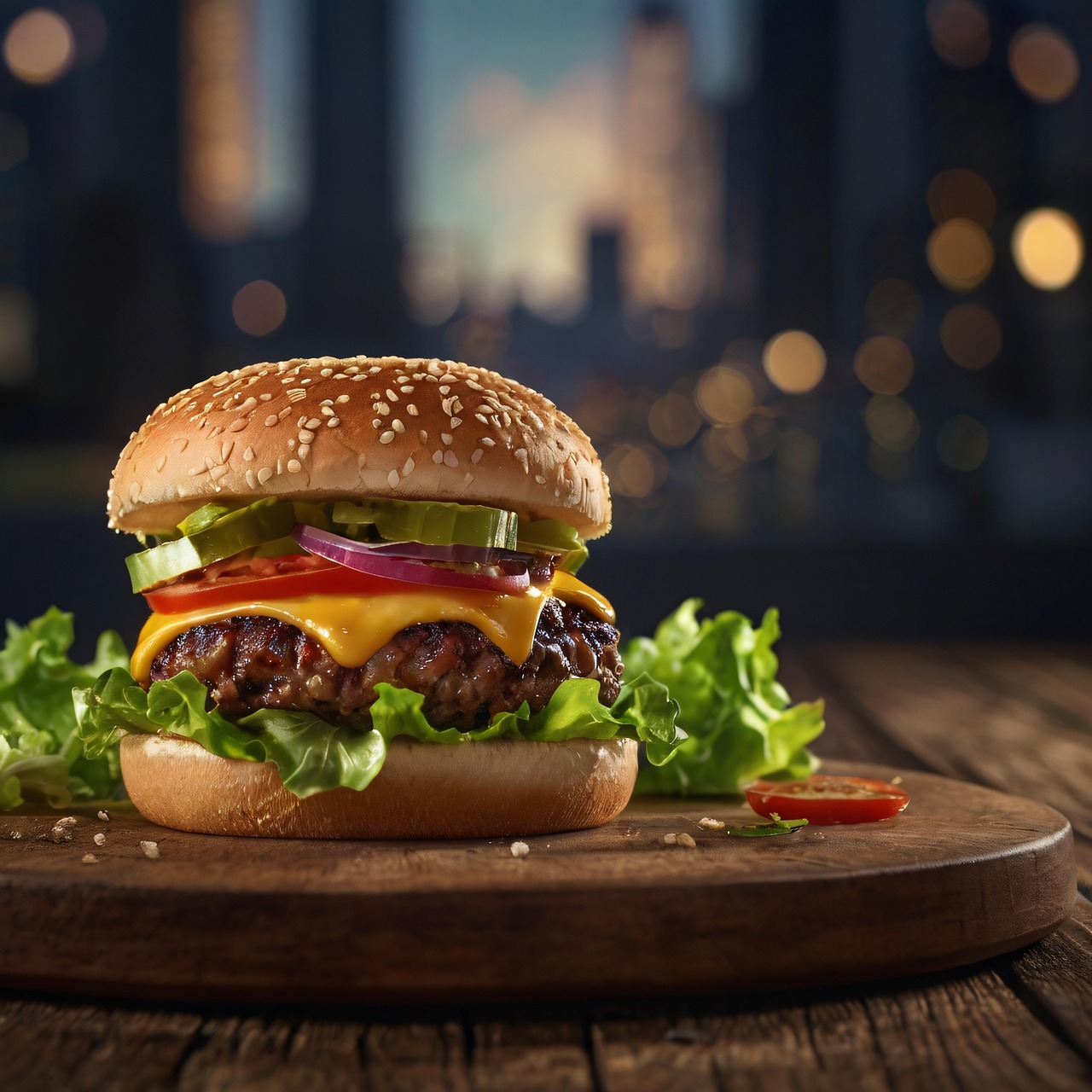 Burger Roti Isi Daging Makanan - Gambar gratis di Pixabay