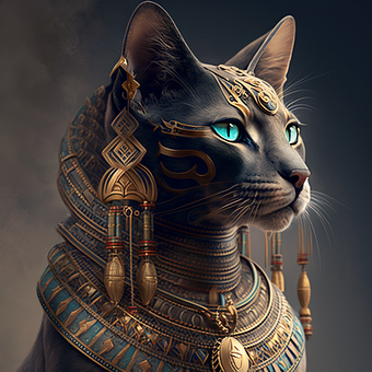 Free Bastet Egypt illustration and picture