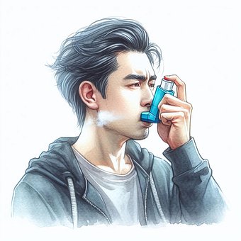 Asthma, Inhalator, Atmung