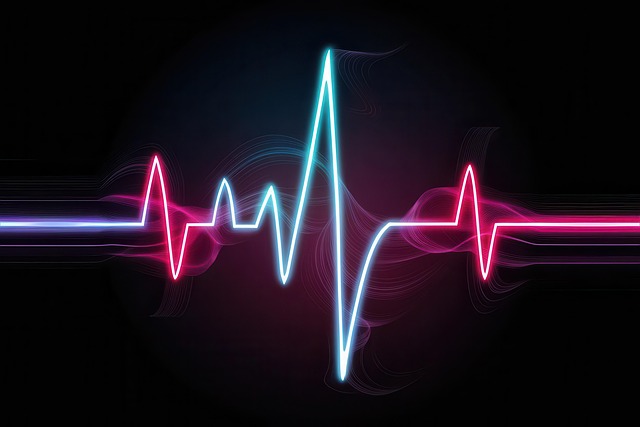 Free cardiogram purple graph illustration