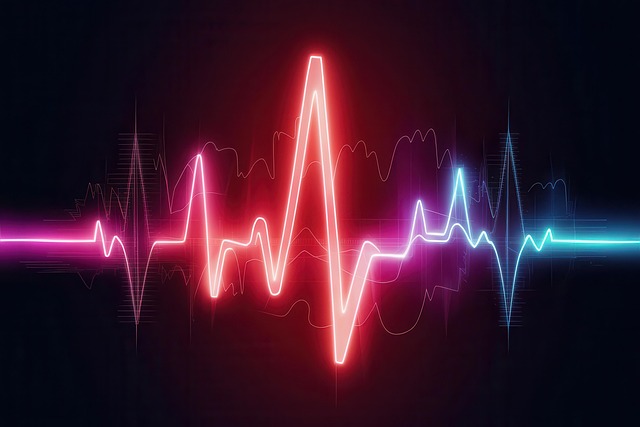 Free cardiogram purple graph illustration
