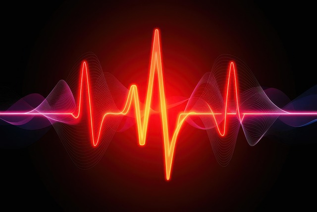 Free cardiogram purple graph illustration