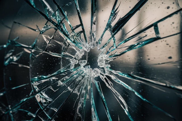 Free glasses damage fracture illustration