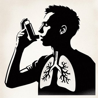 Asthma, Lunge, Inhalator, Atmung