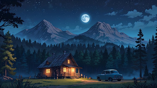 Free Ai Generated Hut illustration and picture