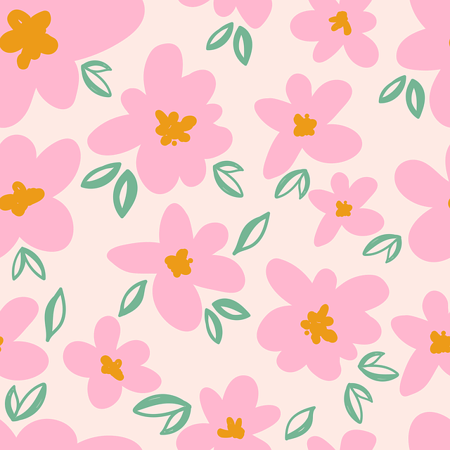 Download free HD stock image of Flowers Pattern Free flowers pattern seamless vector