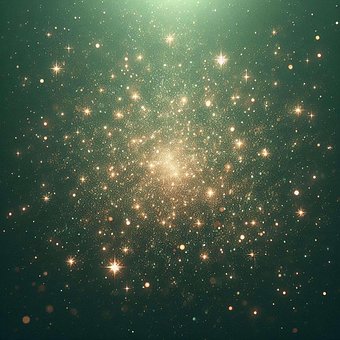 Free Aesthetic Glitter illustration and picture