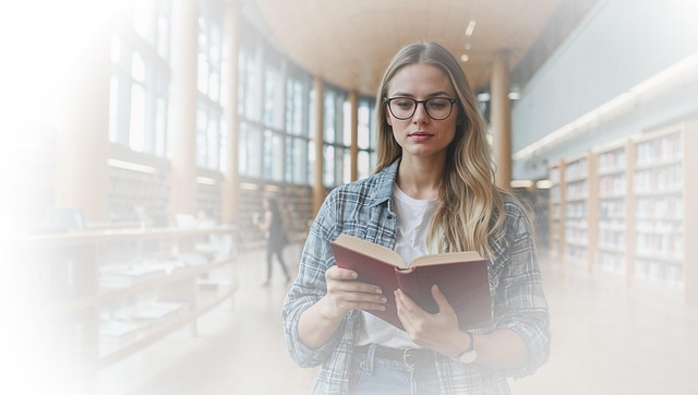 Free ai generated student woman illustration