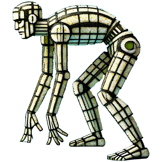 Download Bauhaus Zombie, Sushi Art, Minimalist Zombie. RoyaltyFree
